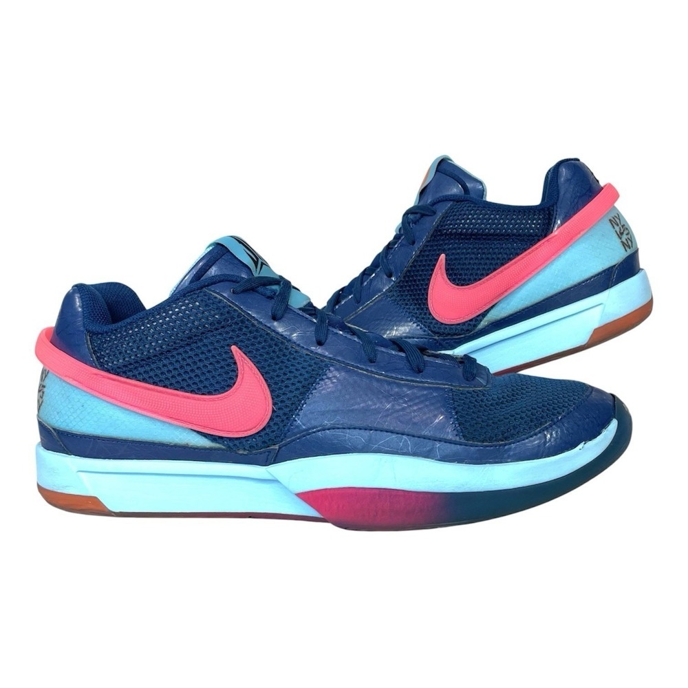Nike Ja 1 NY vs NY Blue Pink Basketball Shoes FV1286-400 Mens 15
